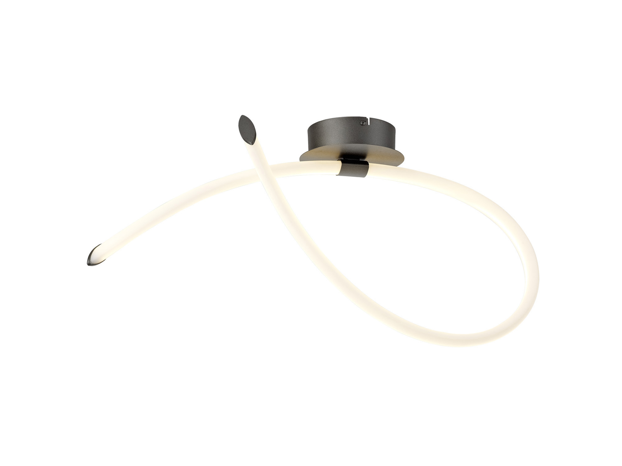 M6795  Armonia 25W LED Semi Flush Loop